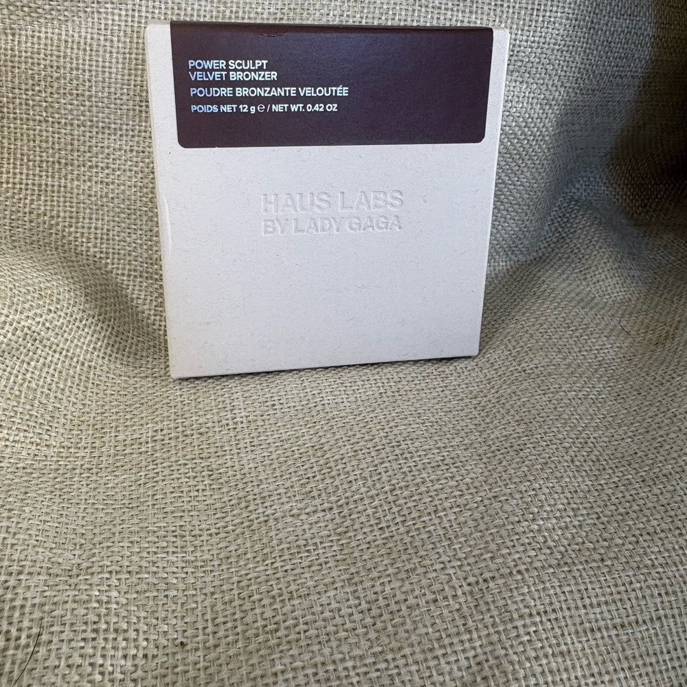 Haus Labs Power Sculpt Velvet Bronzer in Deep Level 12 Brand New In Box  Sealed